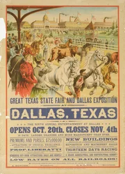 Great Texas State Fair-plakat, 1894